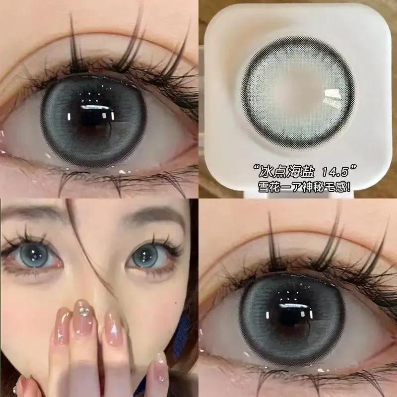 Let me introduce you to this product today🌱 This pair of contact lenses is really beautiful👀 Freezing Point Sea Salt