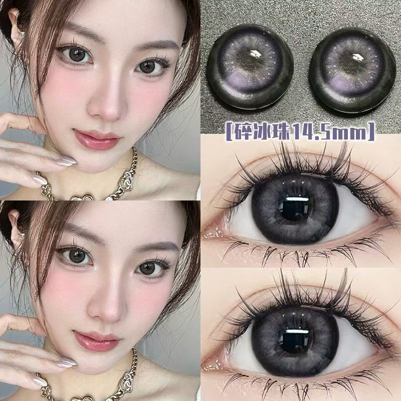 Let me introduce you to this product today🌱 This pair of contact lenses is really beautiful👀 Crushed ice beads