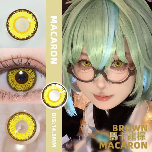 Brighter than fireworks is your macaron brown