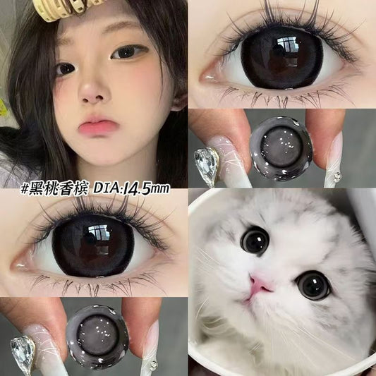 Let me introduce you to this product today🌱 This pair of contact lenses is really pretty👀 Spade Champagne